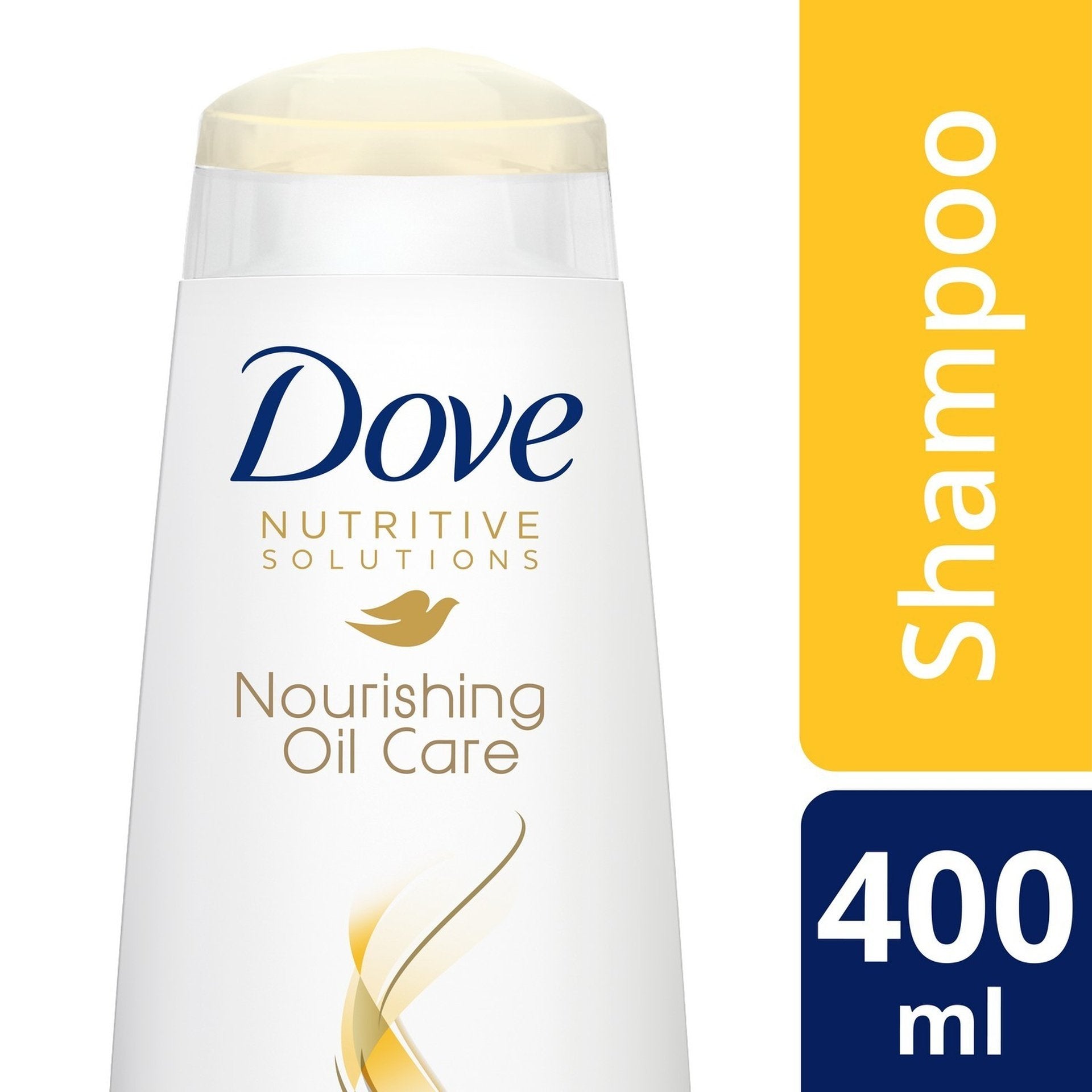 Dove Nourishing Oil Care Shampoo 400ml for Dry, Frizzy Hair
