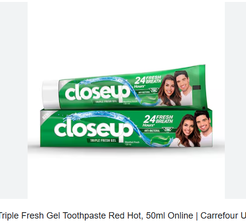 Close-up Menthol Fresh Green Toothpaste 125gm | Fresh Breath & Whitening