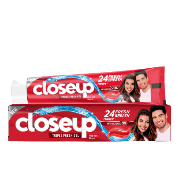 Close-up Menthol Fresh Red Toothpaste 125g - Intense Cooling Whitening