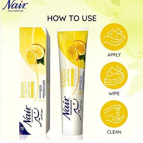 Nair Lemon Hair Removal Cream 110g | Smooth Skin Bahrain