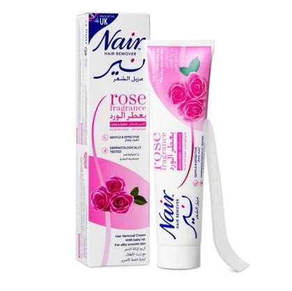 Nair Rose Hair Removal Cream 110gm for Silky Smooth Skin in Bahrain