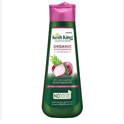 Kesh King Ayurvedic Onion Shampoo for Hairfall & Growth - 21 Herbs, 300ml