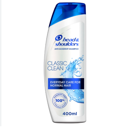 Head & Shoulders Classic Clean Anti-Dandruff Shampoo | Normal Hair 400ml