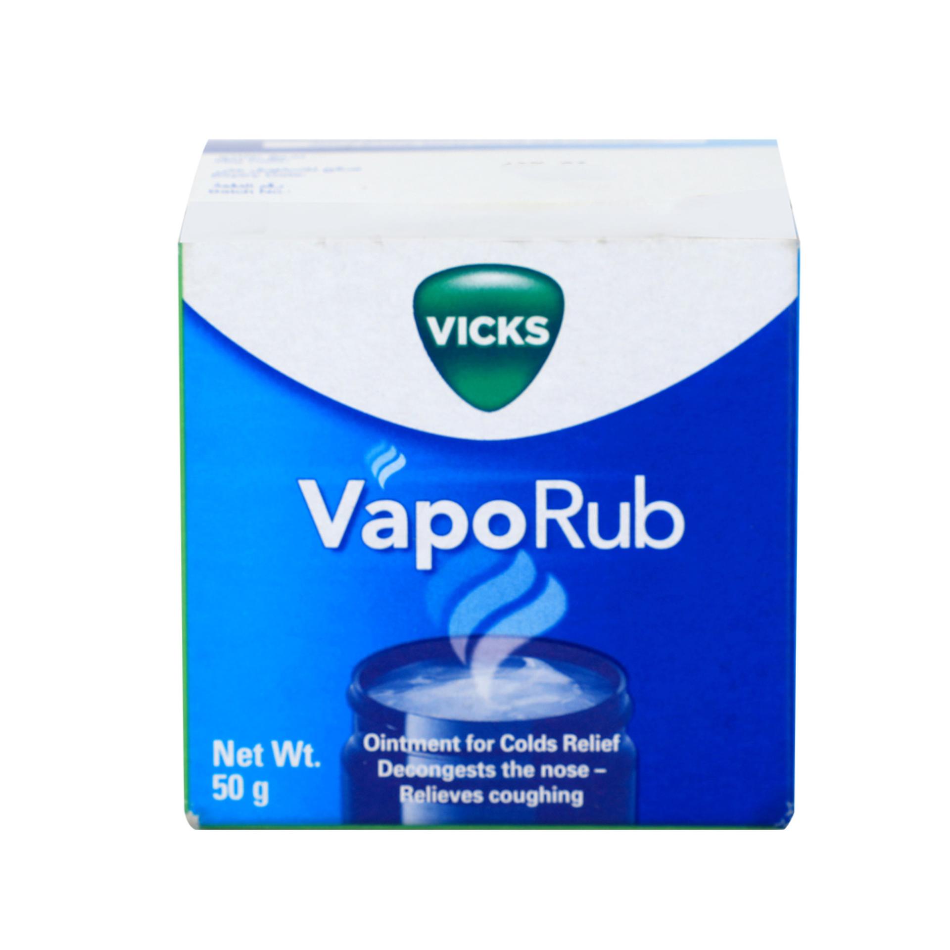 Vicks VapoRub 50ml Value Pack – Relieves Cough & Cold Symptoms with Menthol, Camphor & Eucalyptus Oil