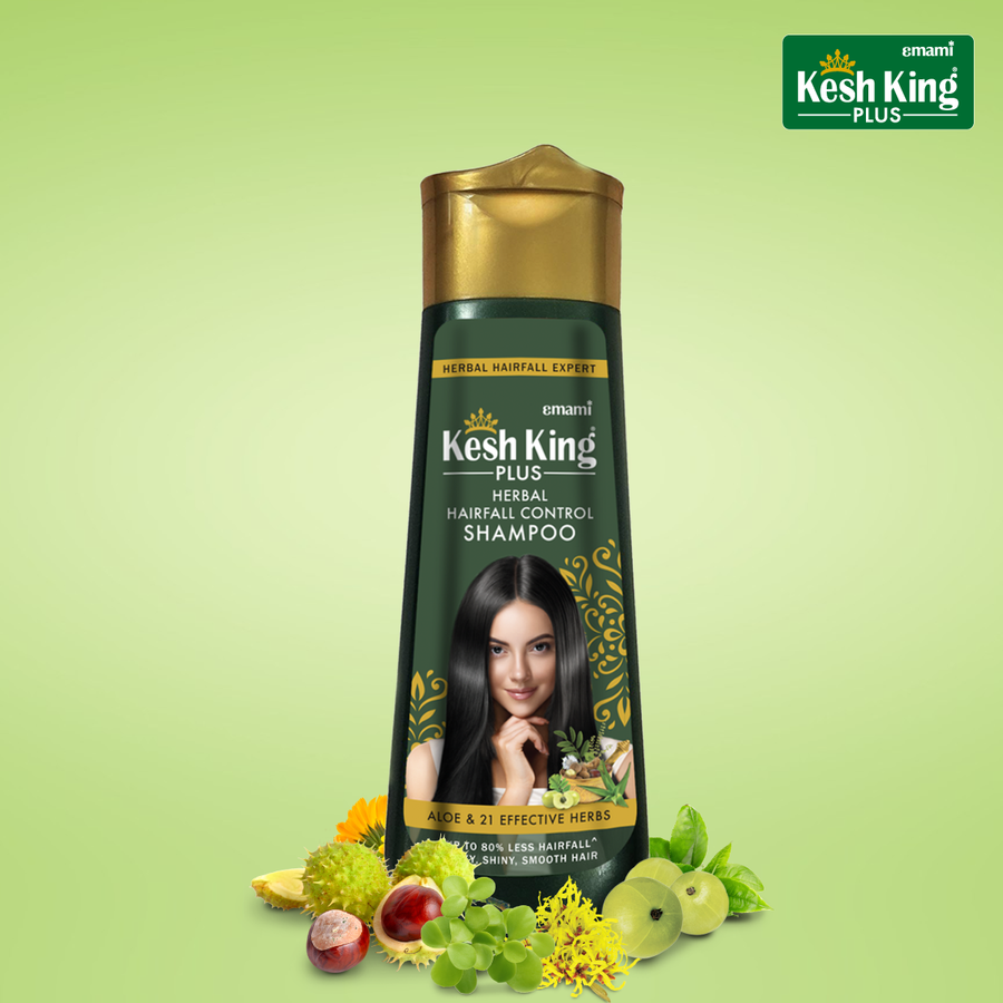 Kesh King Anti-Hairfall Shampoo 300ml: Scalp & Hair Medicine