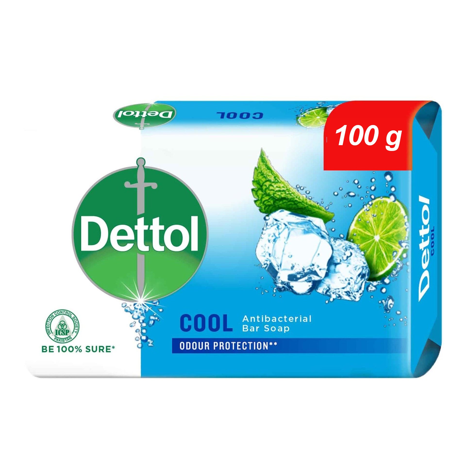 Dettol Antibacterial Bar Soap Cool 100 g