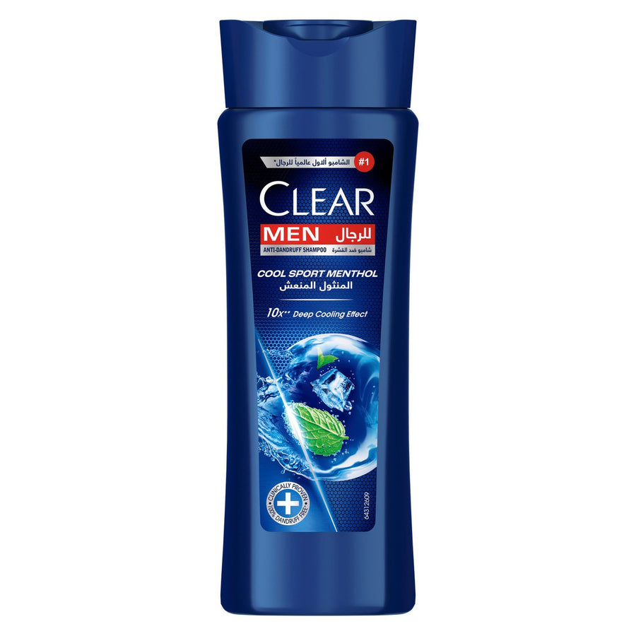 Clear Men Cool Sport Menthol Anti-Dandruff Shampoo 200ml | Active Fresh
