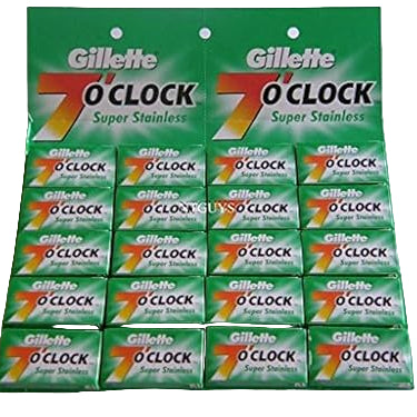 7 o clock blade 1x20 pkt