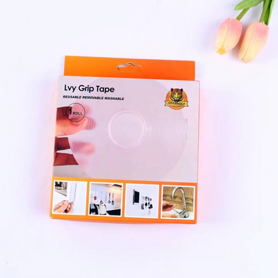 Washable Reusable Nano Tape | Strong Double-Sided Adhesive Gel - 3M