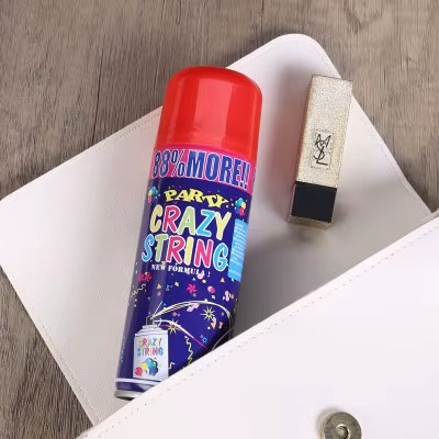 Vibrant Multicolor Ribbon Spray for Parties | Eco-Friendly Decor Bahrain