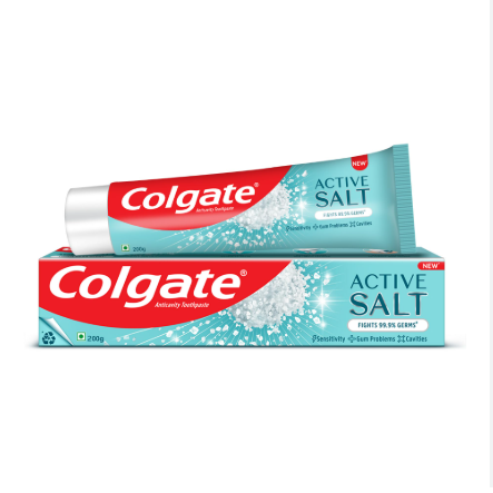 Colgate Active Salt Toothpaste 150g – Salt-based toothpaste for healthy teeth and gums.
