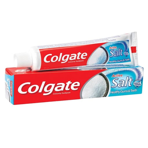 Colgate Active Salt Toothpaste 38g – Salt-based toothpaste for natural oral care.