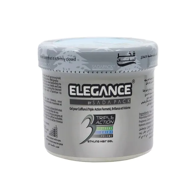 Elegance Styling Hair Gel Silver 1000ml - Professional-grade hold and shine for all hair types with exceptional control in Bahrain