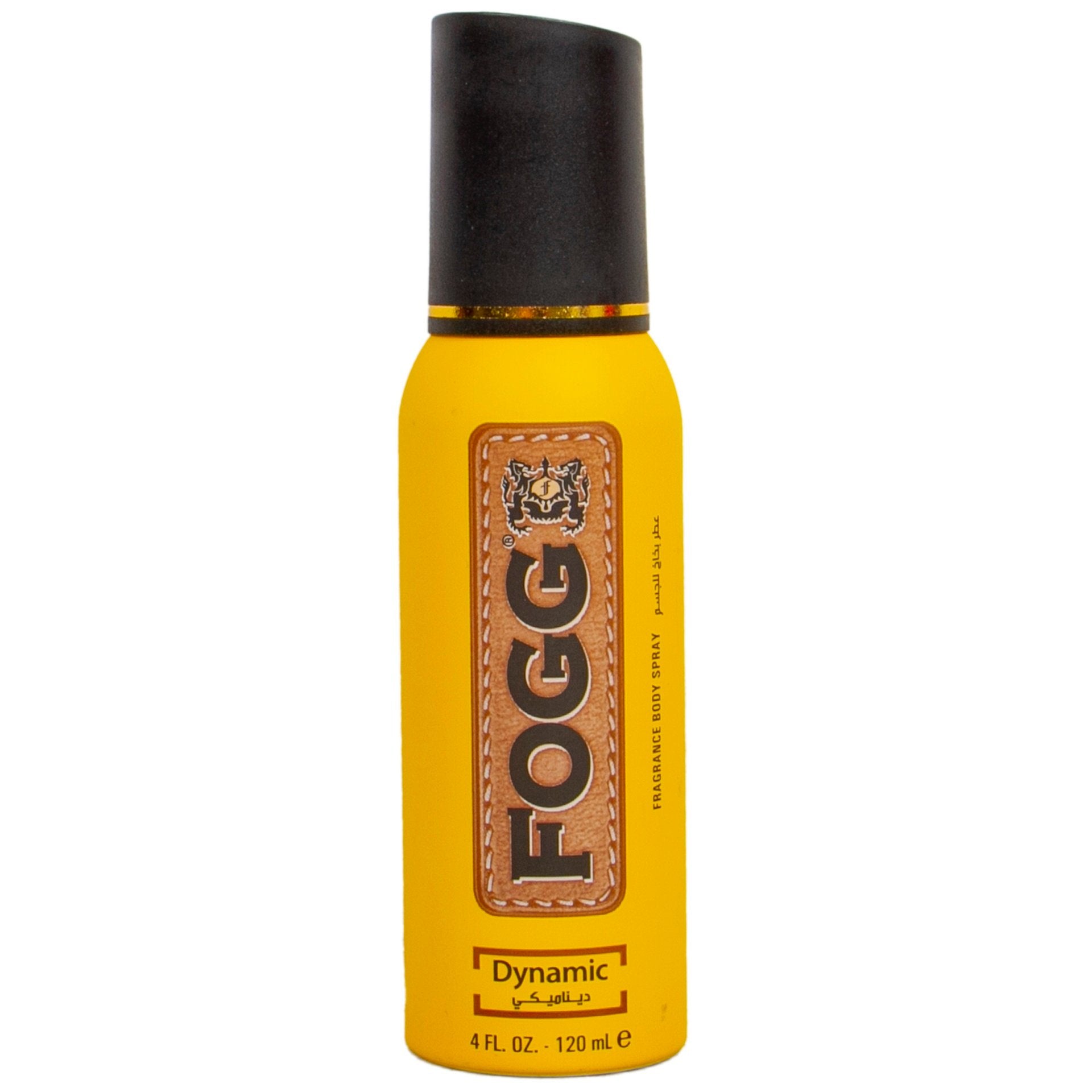 Fogg Dynamic Fragrance Body Spray for Men 120ml – Bold energetic fragrance with crisp notes and lasting scent.