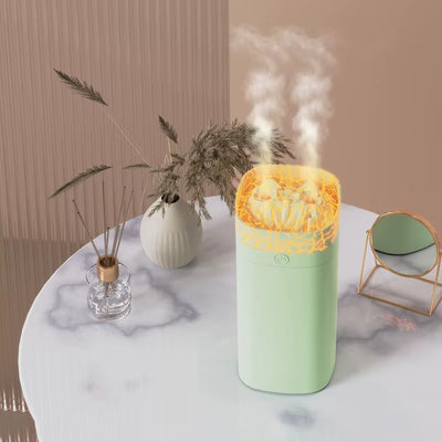 Top Sale 400ml Bench Night Light Electric Humidifier Aromatherapy Diffuser Intelligent Double Nozzle Low Price Car Humidifier