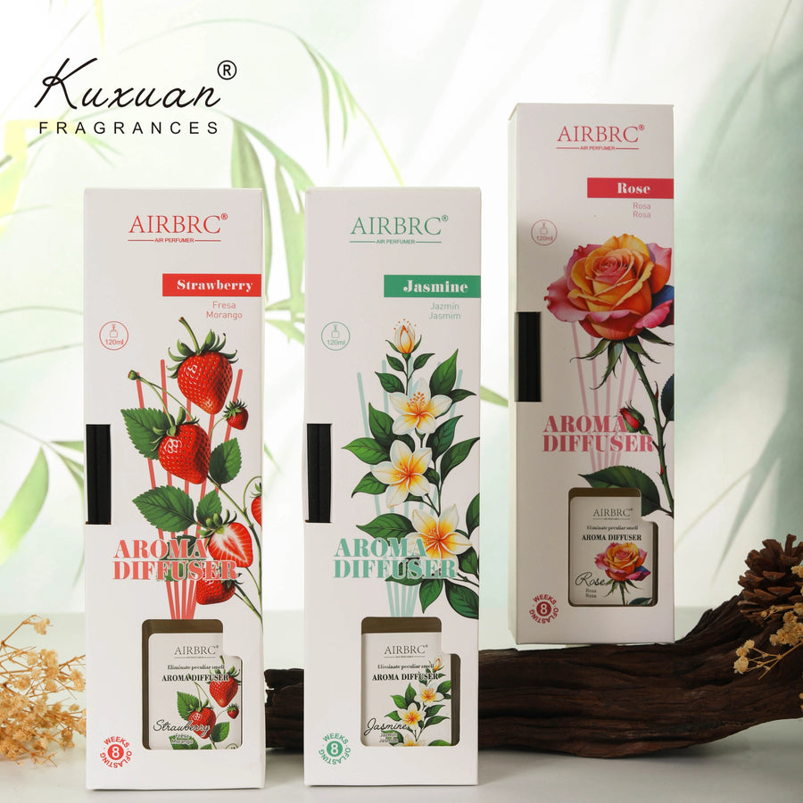 120ml Premium Reed Diffuser Set: Long-Lasting Home Fragrance & Gift