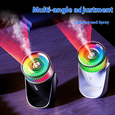 Intelligent Car Aroma Diffuser: Humidifier & Starlight Laser Light