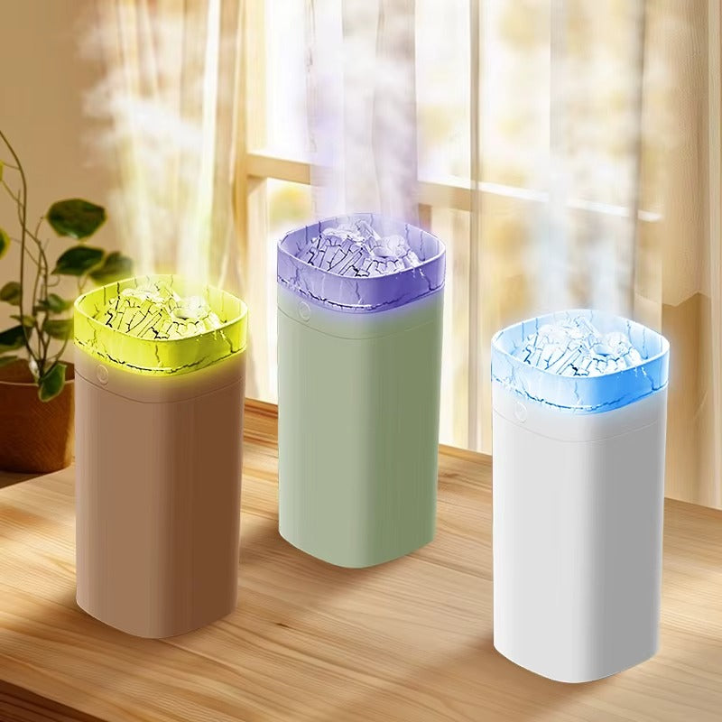 Top Sale 400ml Bench Night Light Electric Humidifier Aromatherapy Diffuser Intelligent Double Nozzle Low Price Car Humidifier