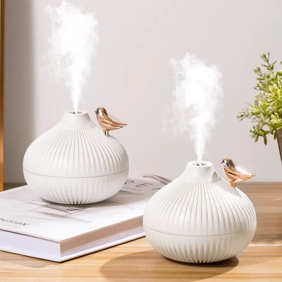 300ml USB Mini Portable Ultrasonic Humidifier with LED Night Lamp Home and Car Air Essential Oil Diffuser