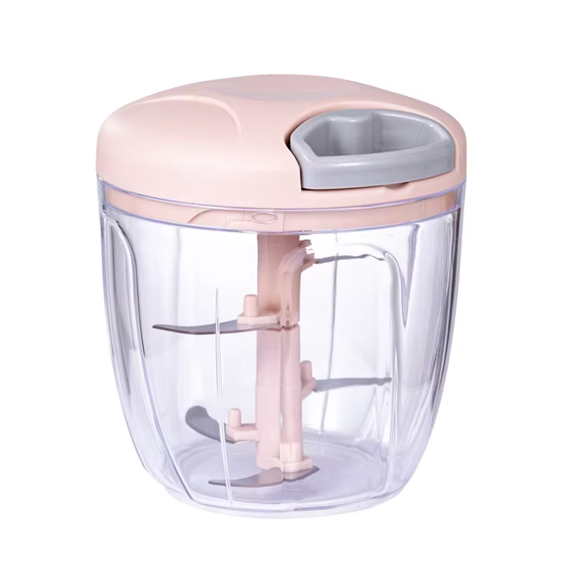 Multifunction Hand Garlic Mini Chopper Vegetable Cutter Food Processor Portable Blender With Pull String Kitchen Easy to Clean