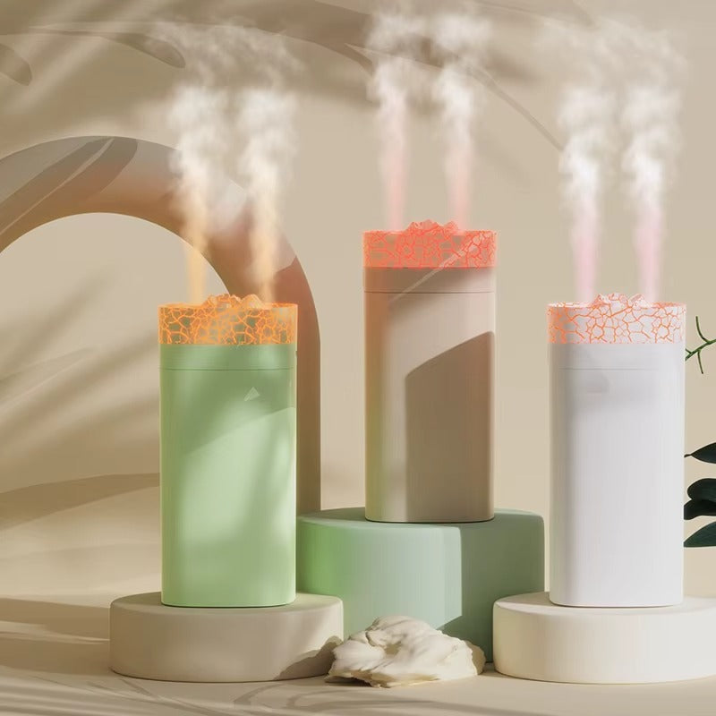 Top Sale 400ml Bench Night Light Electric Humidifier Aromatherapy Diffuser Intelligent Double Nozzle Low Price Car Humidifier