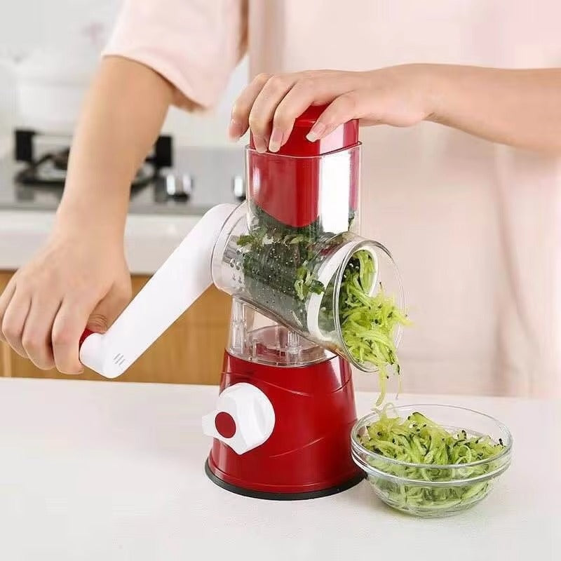 4-in-1 Adjustable Veggie Spiral Slicer - Effortless Kitchen Prep