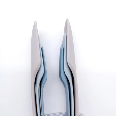 3-Piece Heat-Resistant Plastic Food Clip Set | BBQ, Baking & Serving Tongs