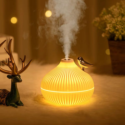 300ml USB Mini Portable Ultrasonic Humidifier with LED Night Lamp Home and Car Air Essential Oil Diffuser