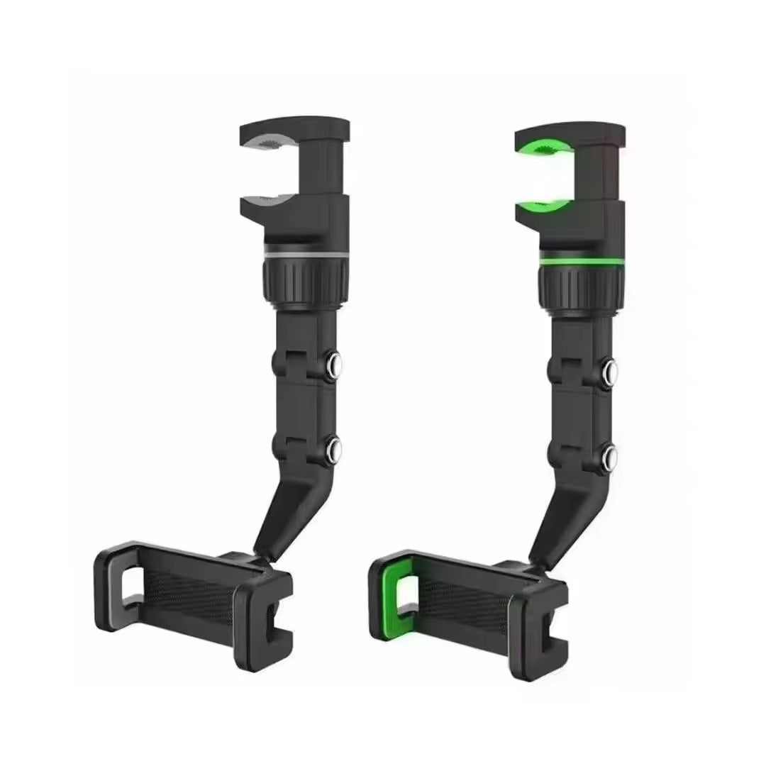 Universal Car Mobile Phone Bracket Rearview Mirror FixUniversal Car Mobile Phone Bracket Rearview Mirror Fixed Rotation Adjustment Phone Stand Bracket for Outdoor Live Broadcasted Rotation Adjustment Phone Stand Bracket for Outdoor Live Broadcast