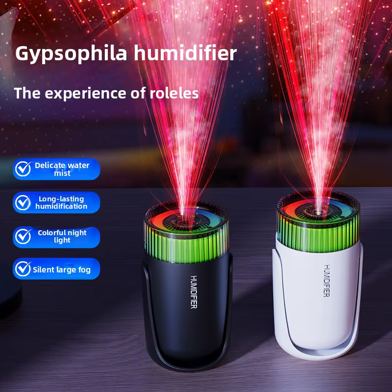 Intelligent Car Aroma Diffuser: Humidifier & Starlight Laser Light